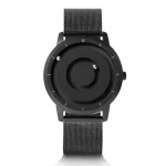 Magnetic Bead Analog Watch-Stainless Steel Strap and Unique Pointer Design