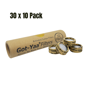 Got-Yaa Activated Carbon Filters 30 x 10 Pack – Compatible with Billy Mate Mouthpieces