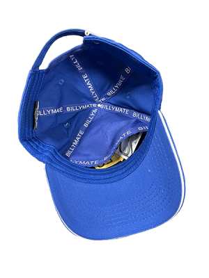 Billy Mate Stash Cap – Hidden Pocket Interior View with Items Stored