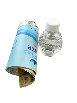 Diversion Safe Bottle with Real Water Base and Secret Storage